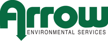 Arrow logo slogan green web