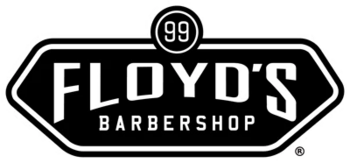 Floyd s 99 barbershop black and white logo web